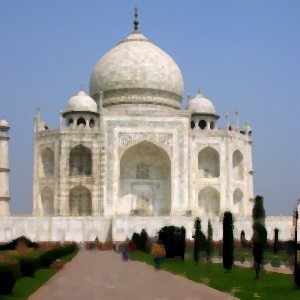 Anwendungsbeispiel für das Filter Flecken entfernen